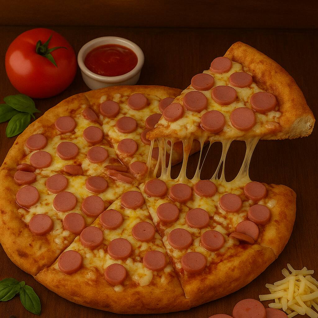Pizza Grande Salchichosa NY Style 🗽