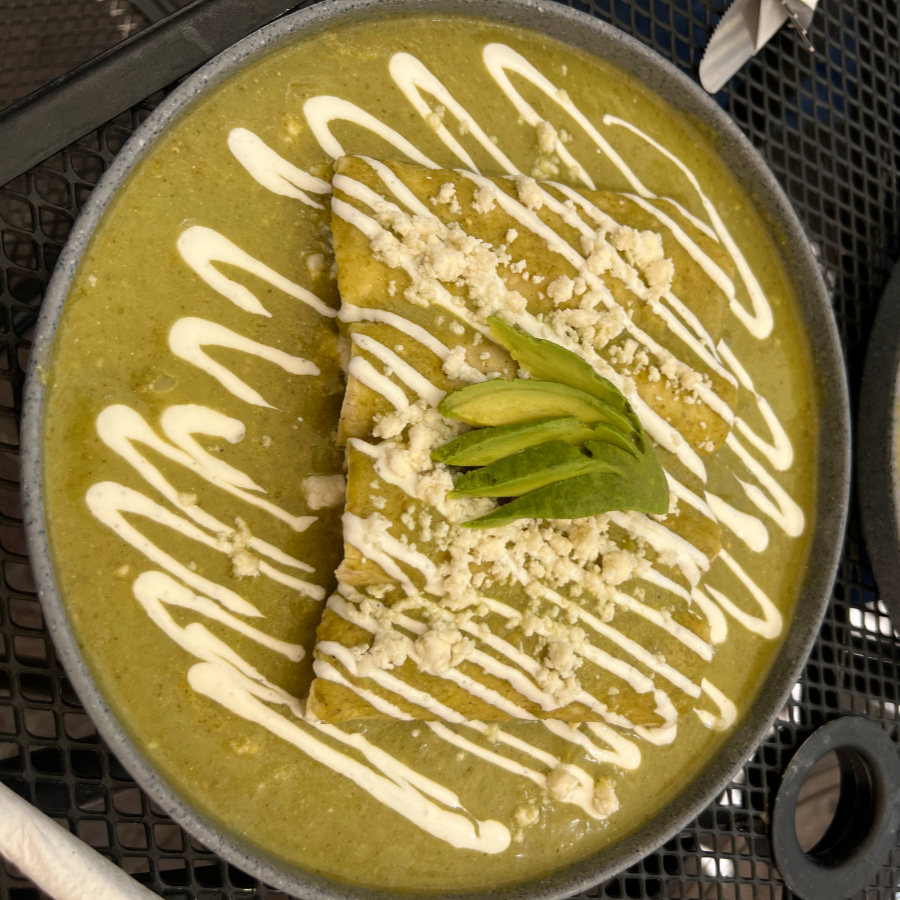 Enchiladas Verdes