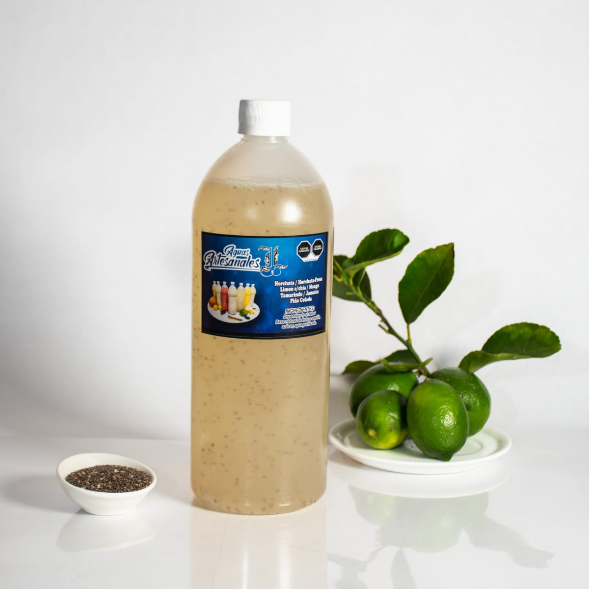 Agua de Limón con Chía