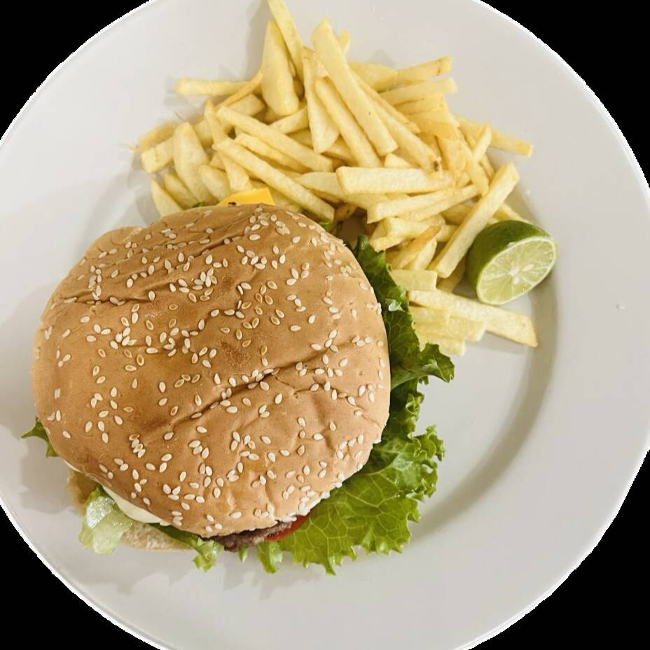 Hamburguesa con Tocino