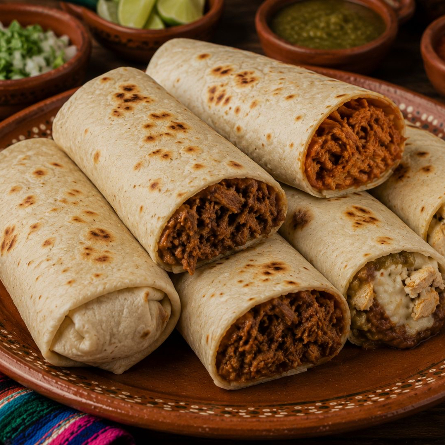 2 BURRITOS DE DESHEBRADA A LA MEX + 1 COCA