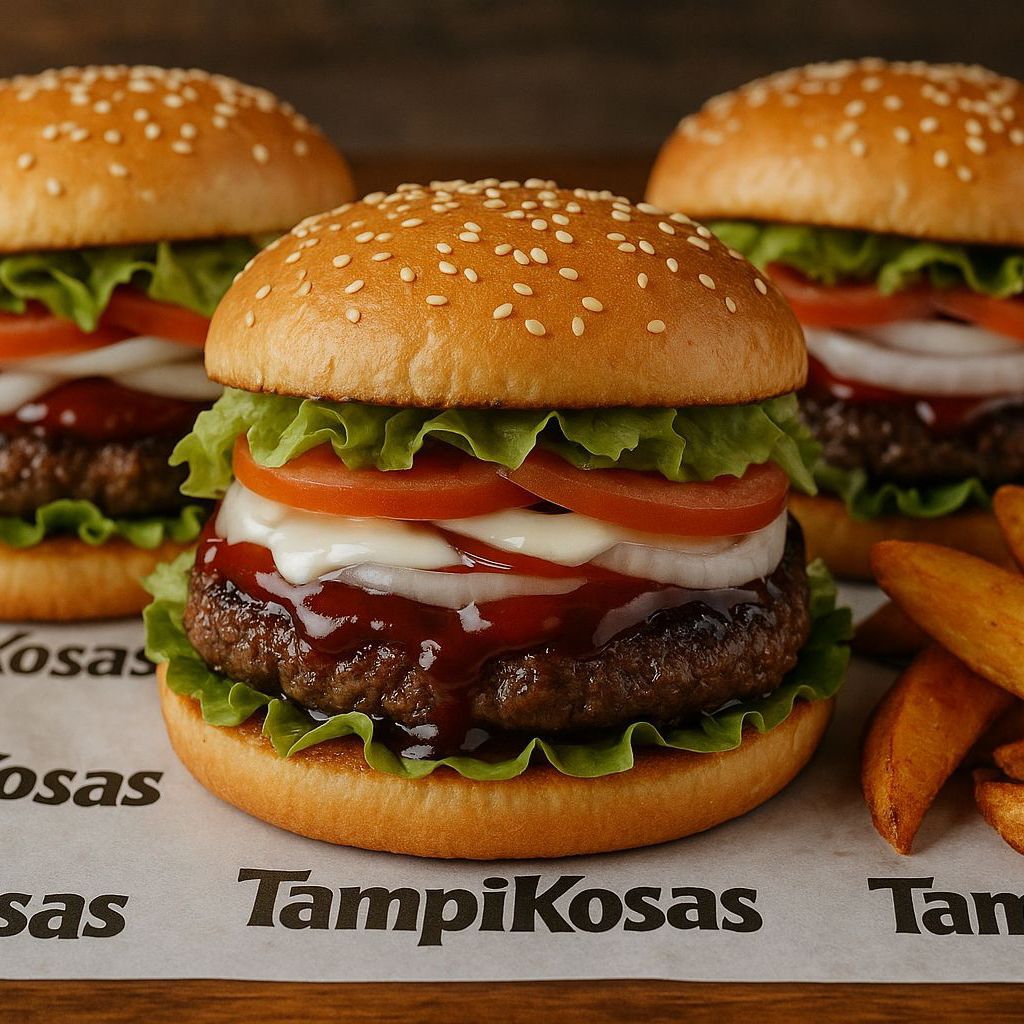 Trio Hamburguesas Promo Amigos