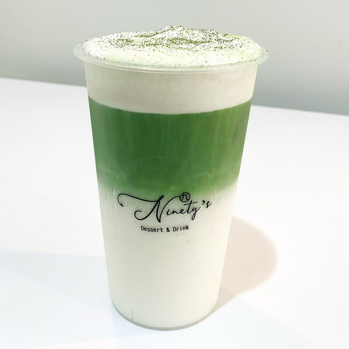 Matcha dirty milk GRANDE