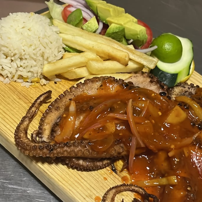 Pulpo a la Diabla