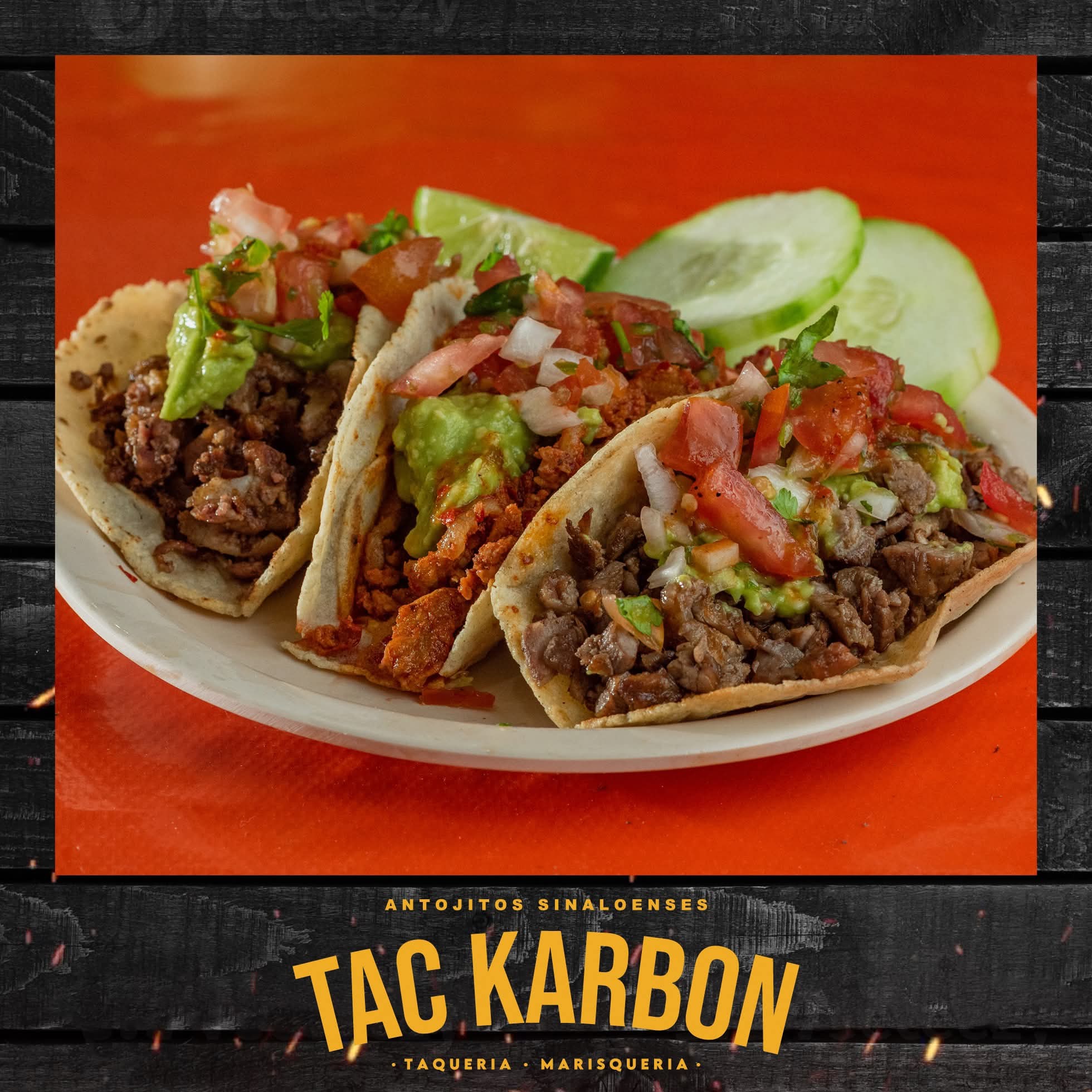 3 Tacos de Asada