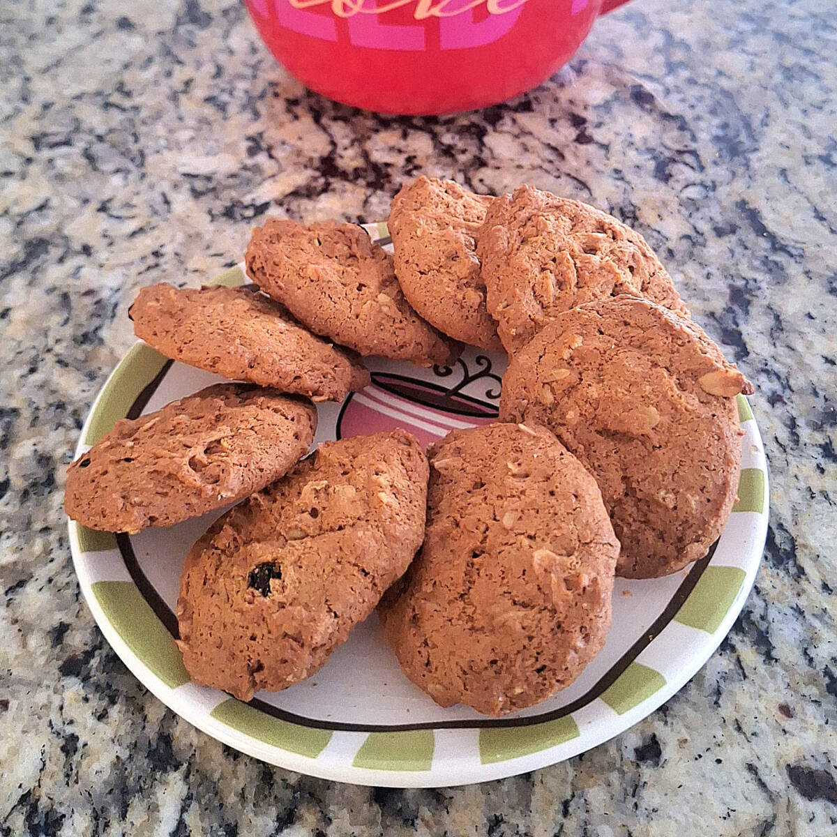 Galletas de Avena con Pasas