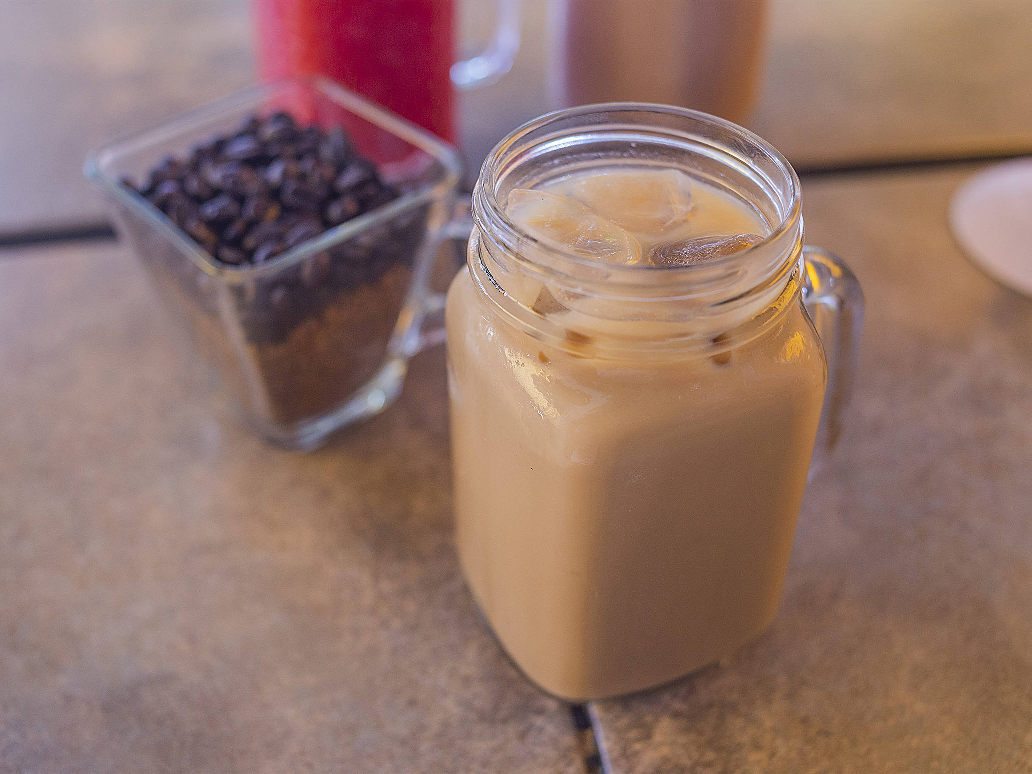Latte Frío en las Rocas