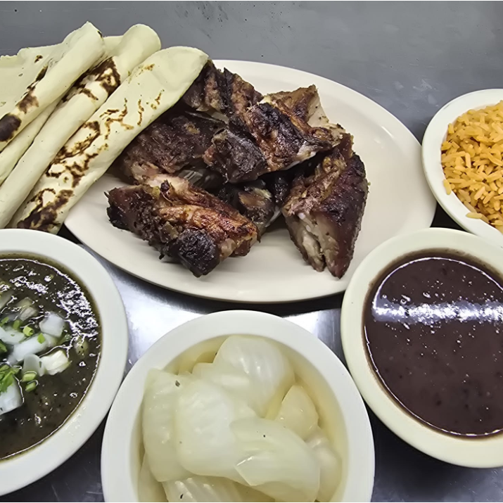 ¼ kg. Costillas Asadas al carbon