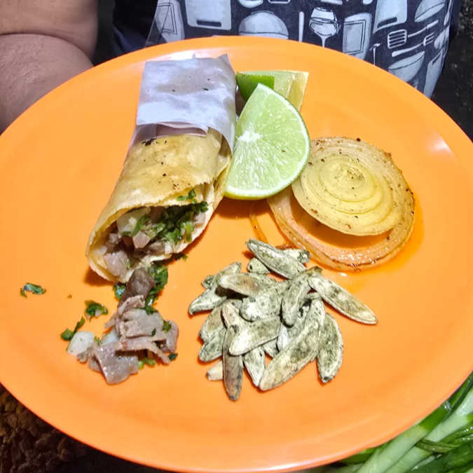 TACO DE CECINA
