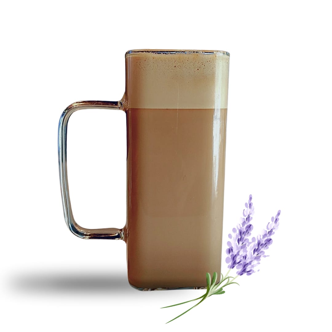 Lavanda Latte Caliente 16 OZ