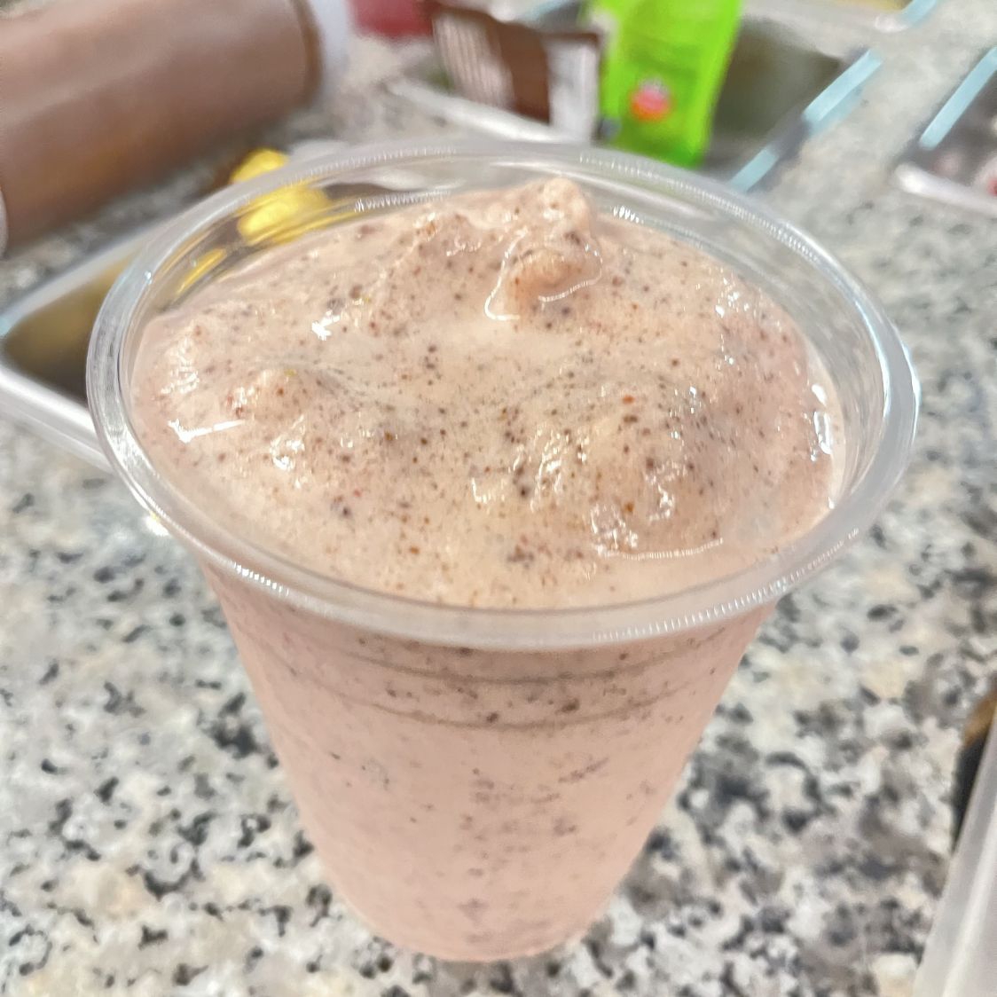 Malteada de Gansito con Fresa