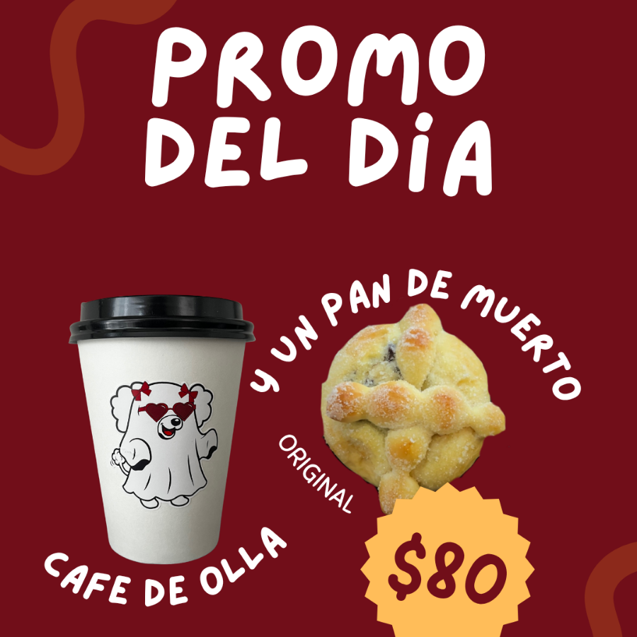PAN DE MUERTO + CAFÉ DE OLLA