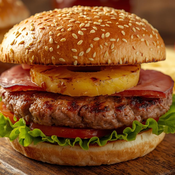 Hamburguesa Hawaiina 200 g