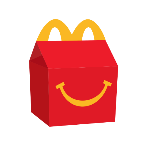 O McLanche Feliz acompanha sanduíche cheeseburguer com tomatinho ou McFritas como acompanhamento, uma refrescante bebida e Petit Suisse do Méqui como sobremesa. Brinquedo sujeito a disponibilidade de estoque por restaurante. Confira informações nutricionais em: mcdonalds.com.br/cardapio/ mclanche-feliz. Imagem Meramente Ilustrativa.