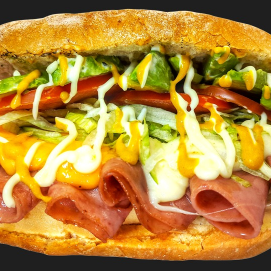 MEGA TORTA DE JAMON CON QUESO