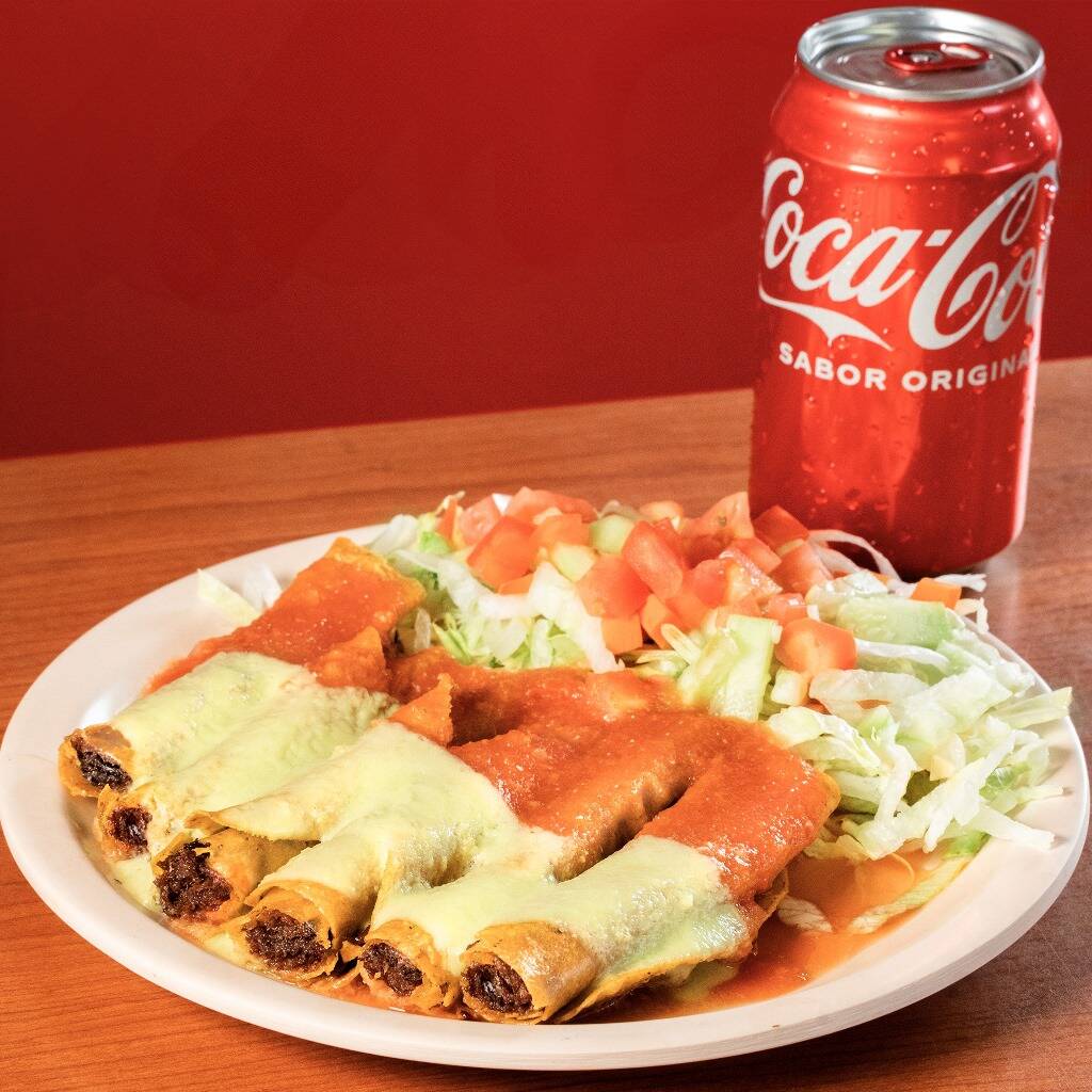 Combo flautas de carne + refresco
