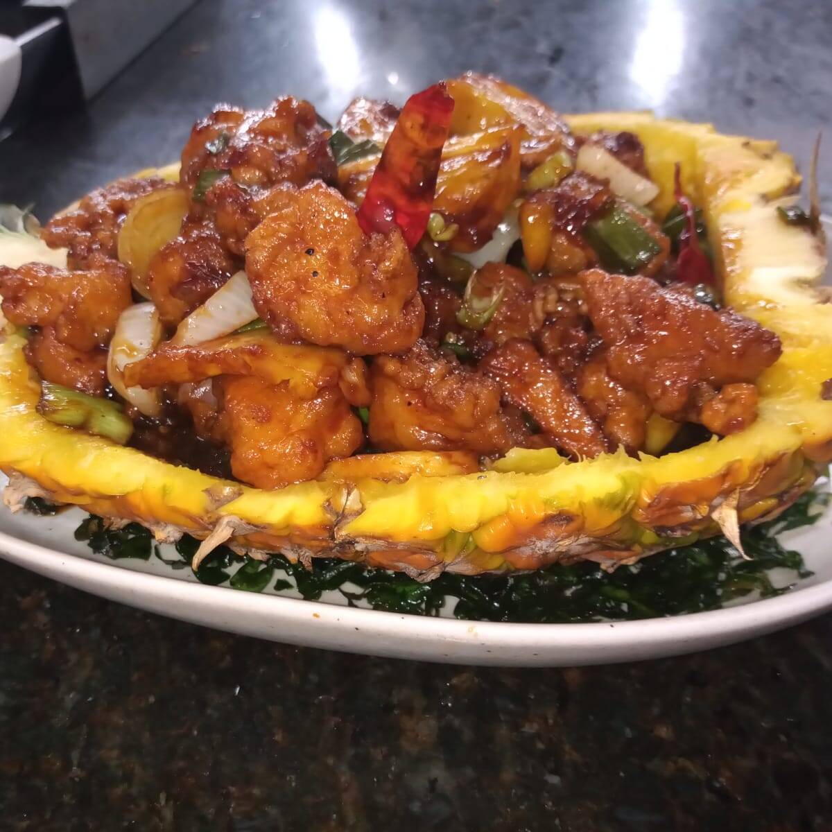 A la Piña+Arroz frito