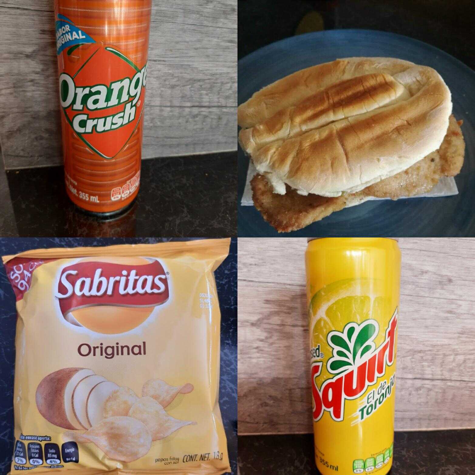 Combo-Pollo Sabritas.