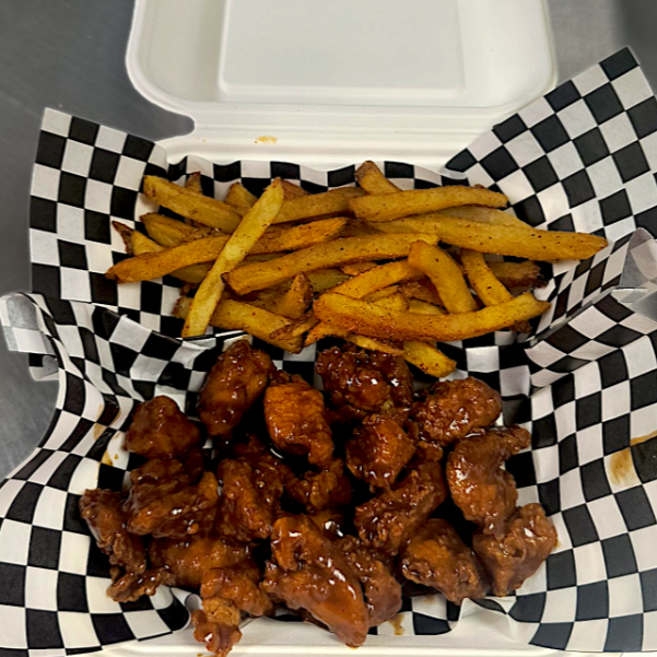 Boneless 14 pz de pollo BBQ