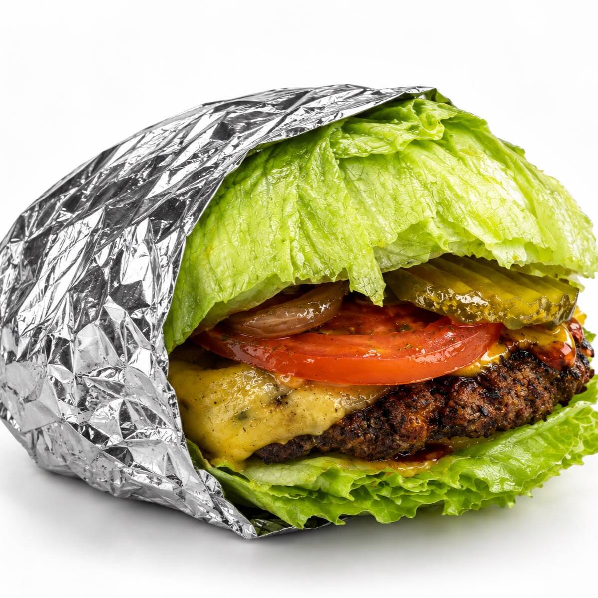 Hamburguesa Keto (sin Pan) Sencilla