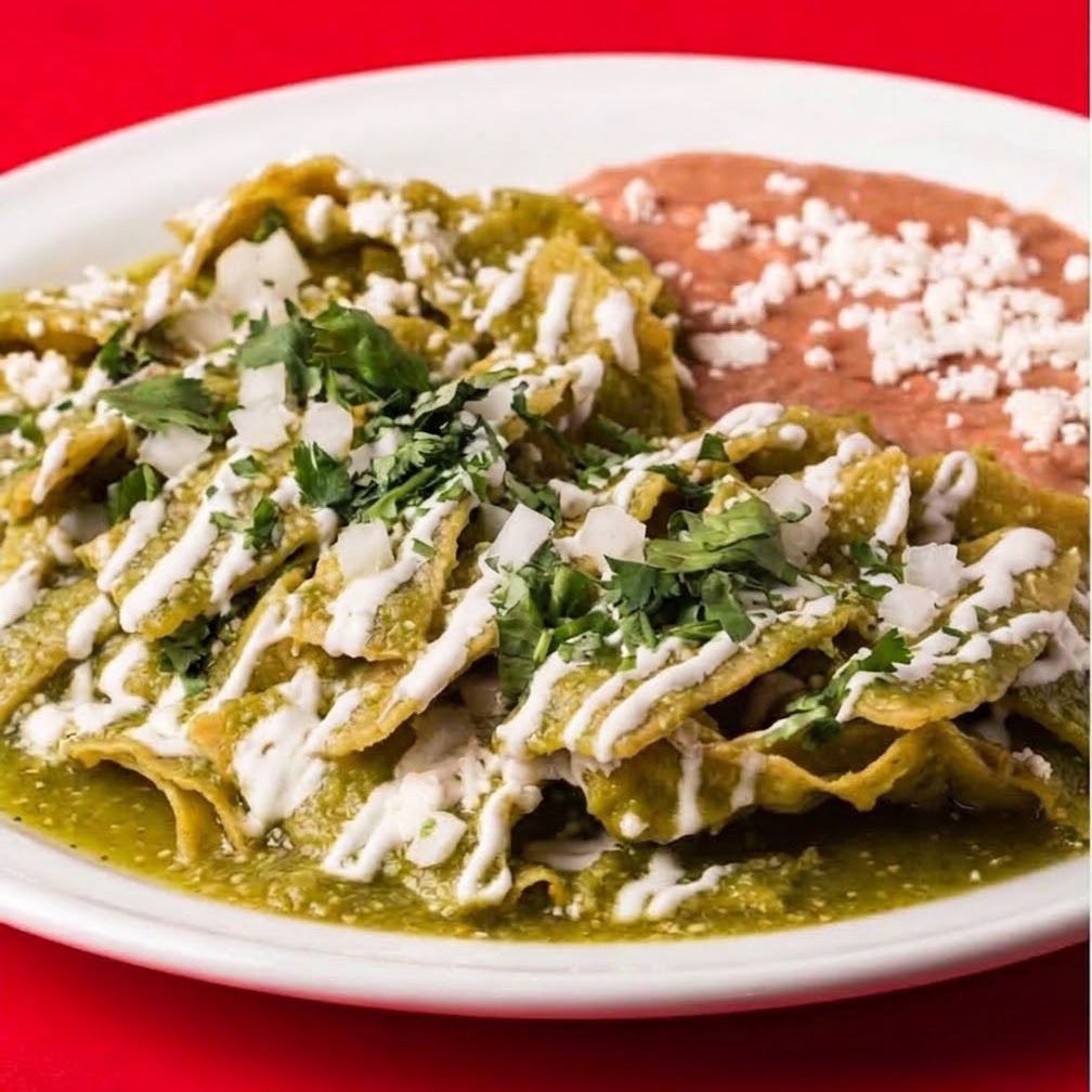 Chilaquiles Verdes Sencillos