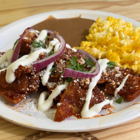 Chilaquiles con 1 Huevo al Gusto
