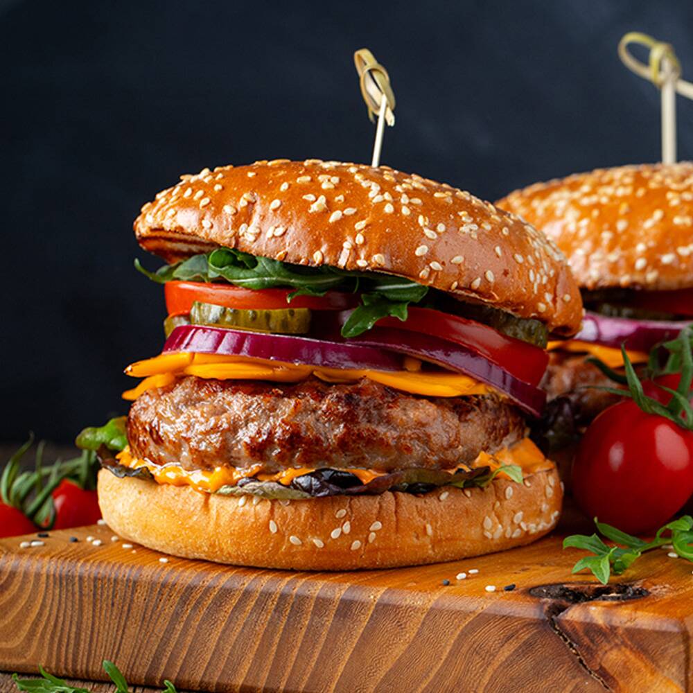 Hamburguesa Arrachera