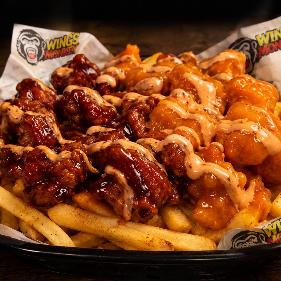 Monkey Fries Chicken