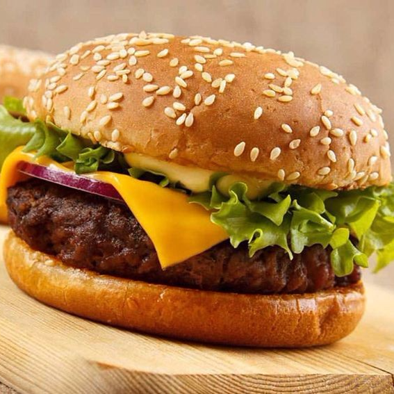 Hamburguesa Clasica Con Papas