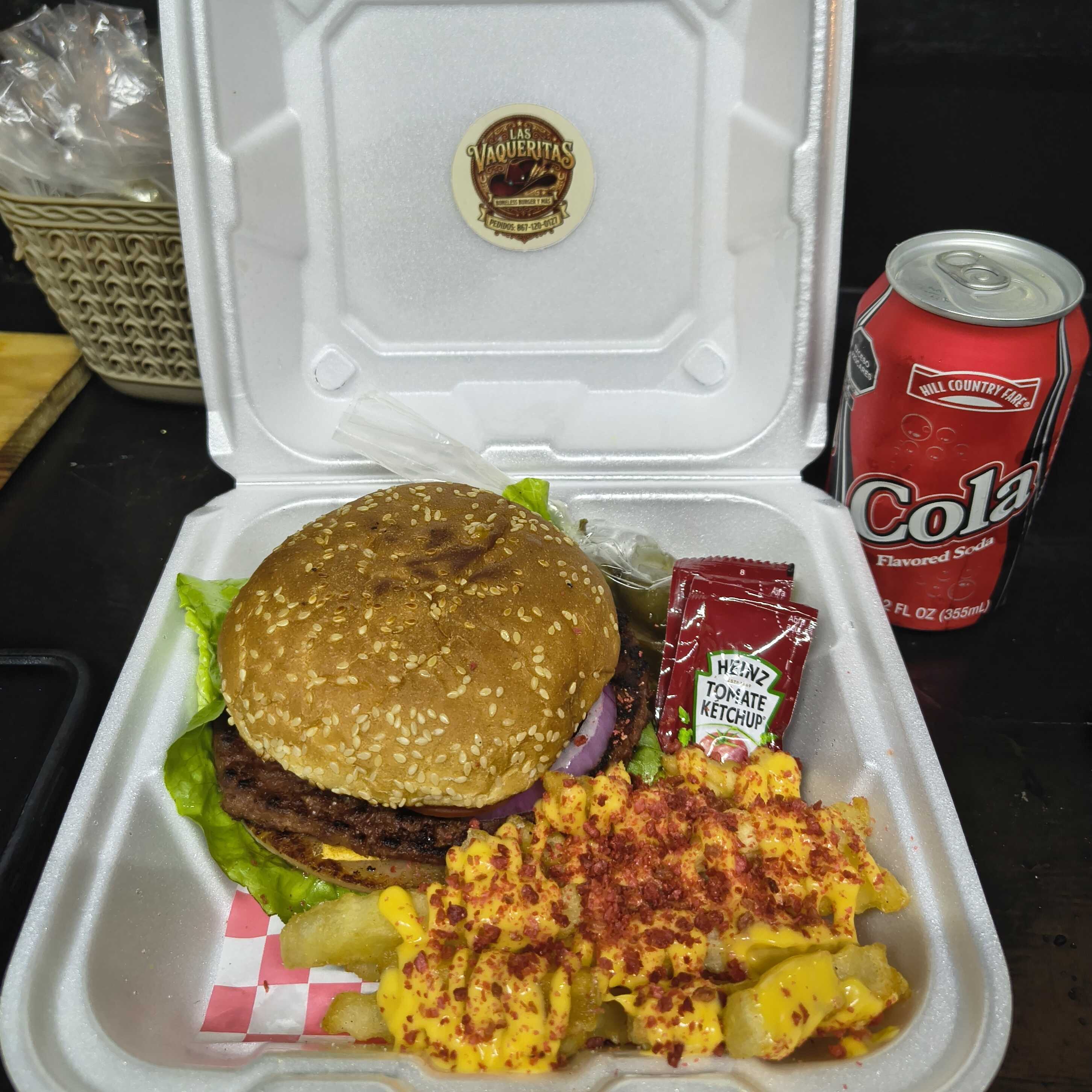 Burger Especial con papas
