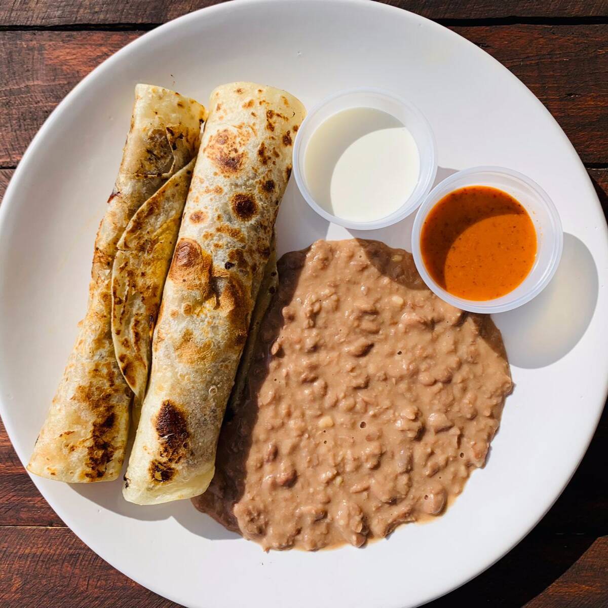 Burritos con Carne Mixta Especial 2 Piezas