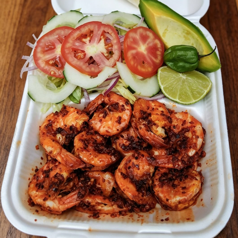 Camarones a la Diabla