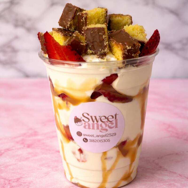 Fresas con Crema + Chocoramo. 12 Onzas.