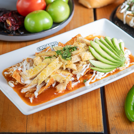 Orden de Chilaquiles Pollo