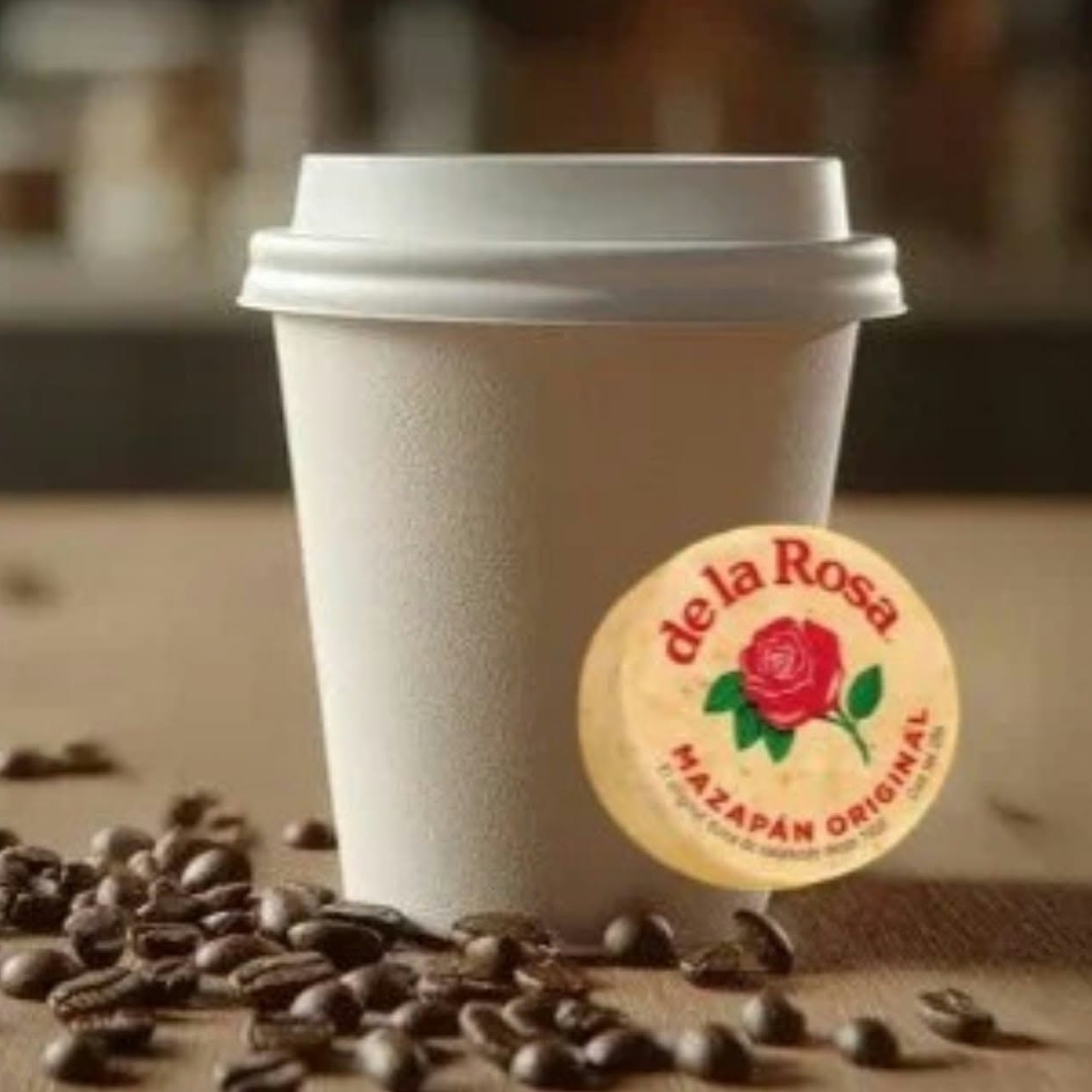Café con Sabor a Mazapán Caliente