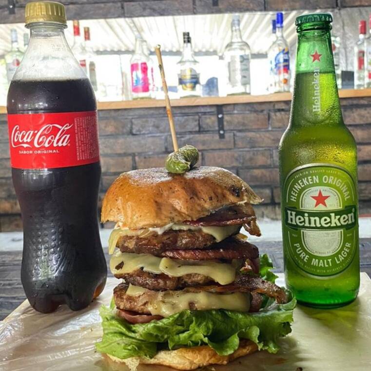 Hamburguesa Monster