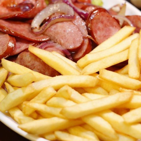 batata e calabresa 600 g pesado