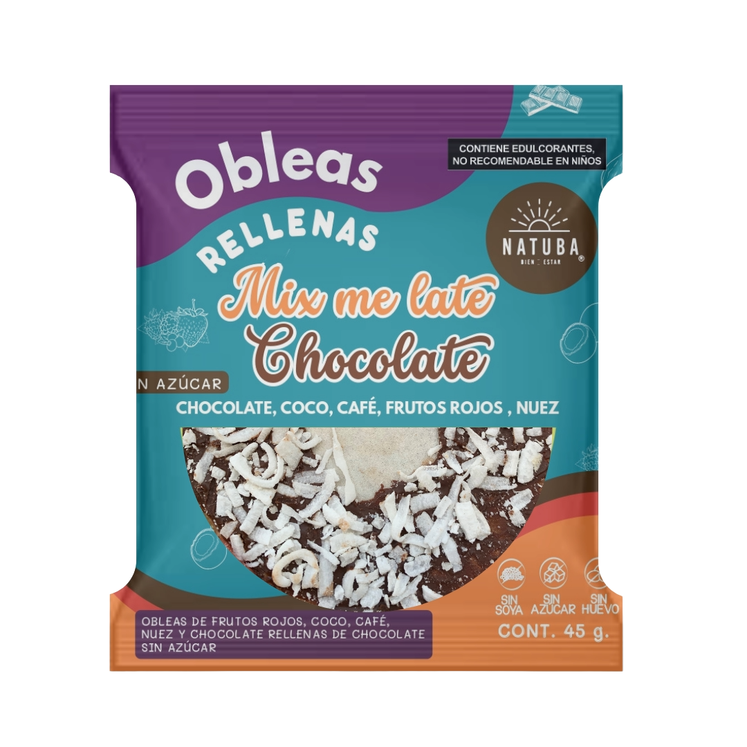 Mix de Obleas Rellenas (Me late Chocolate)