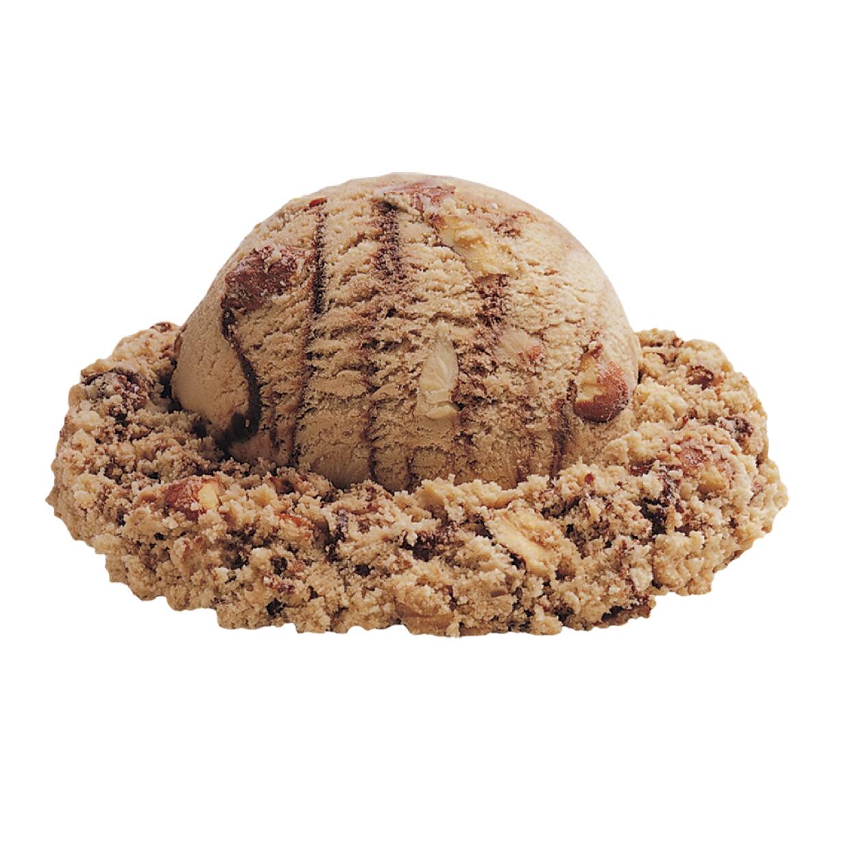 Helado de Moka con Almendras