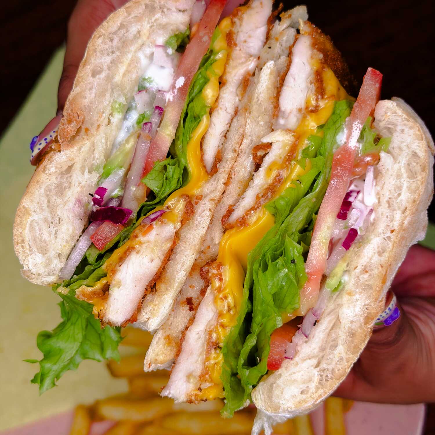 Milanesa de pollo