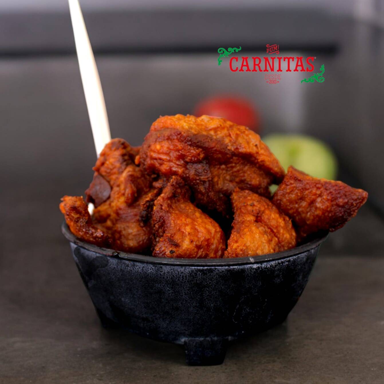 1/4 Chicharron de Cachete