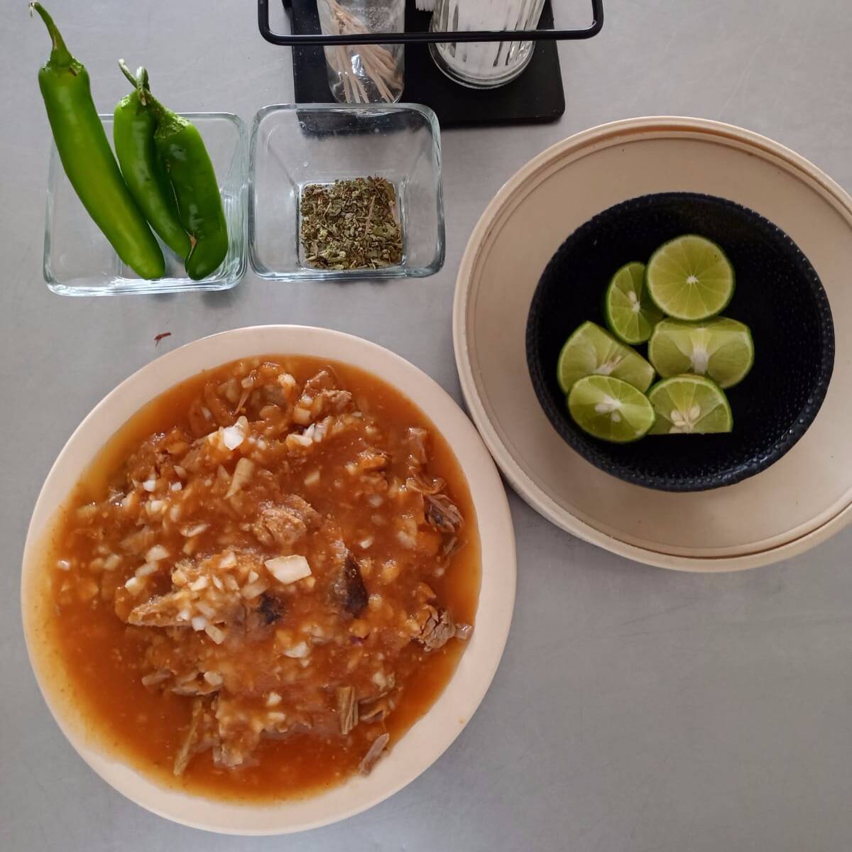 Plato Mediano de Birria de Borrego