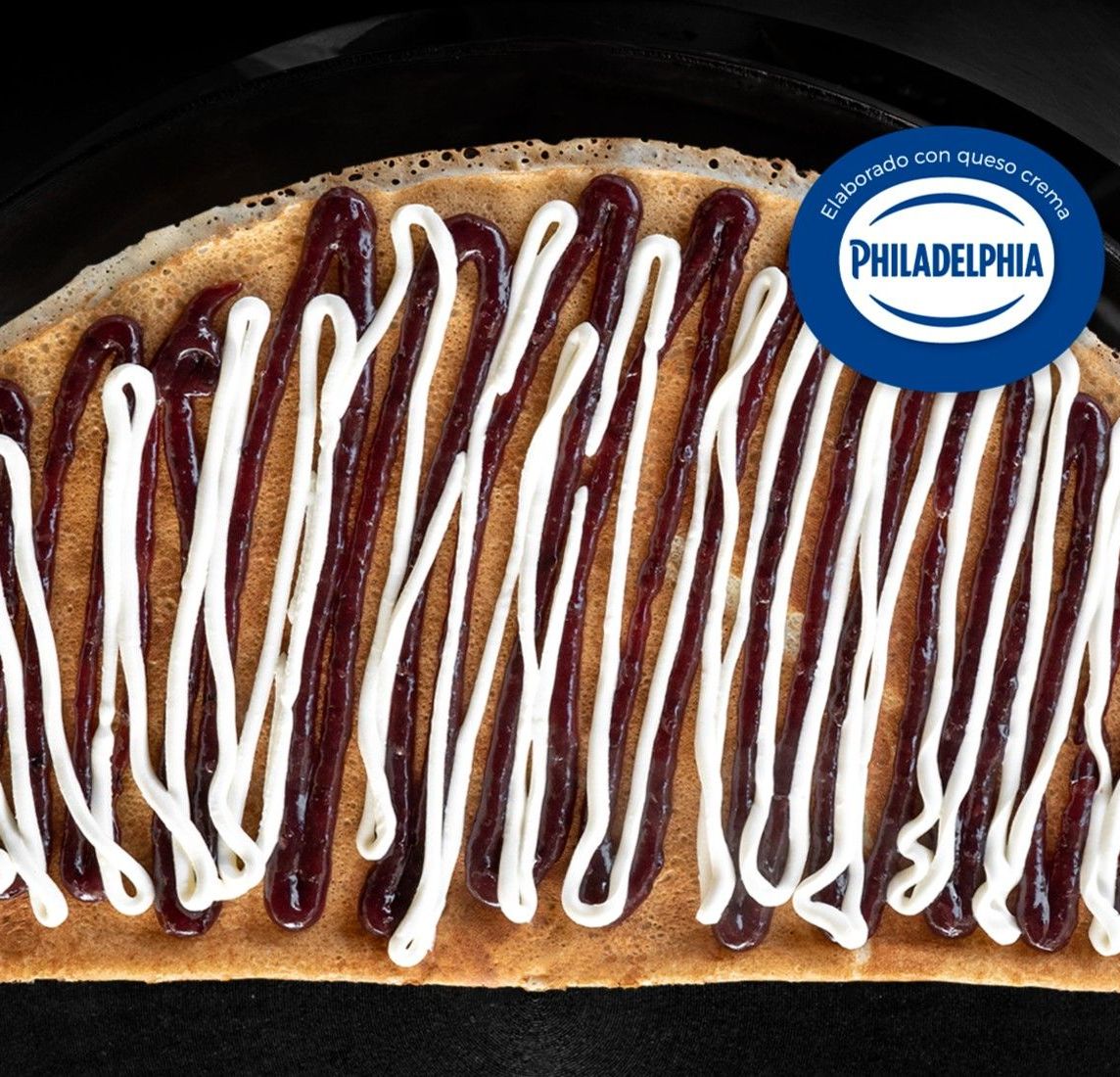 Crepa de Philadelphia/Zarzamora