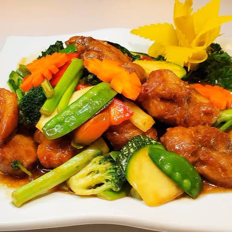 Verduras con Pollo en Trozos