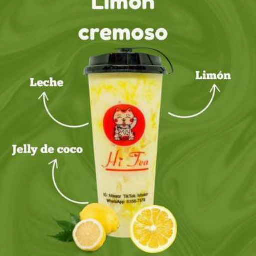 Limón Cremoso con Boba