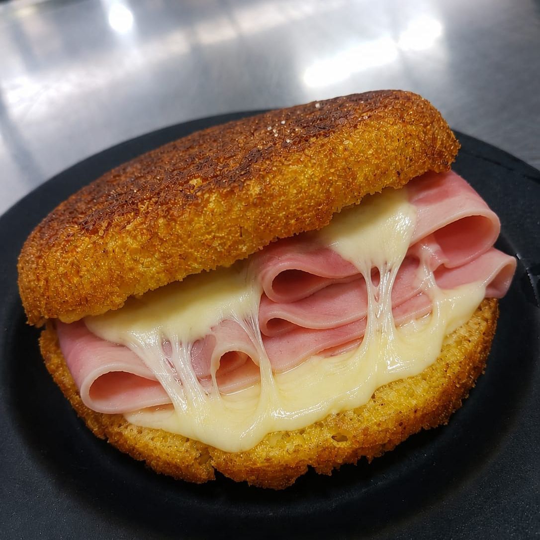 Choclo con Jamón y Queso