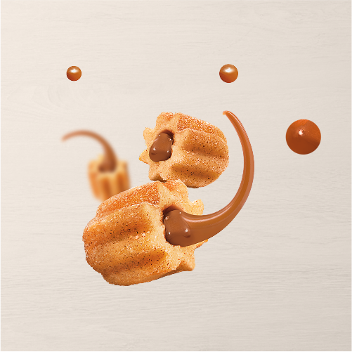 Que tal um delicioso Minichurros pra sobremesa? O recheio é doce de leite argentino, apaixonante. Peça já!