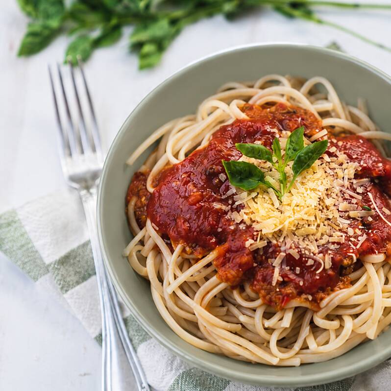 Spaguetti boloñesa