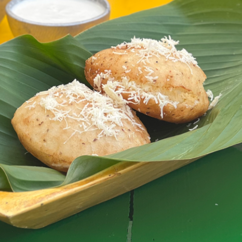 Arepa Dulce Rellena de Queso