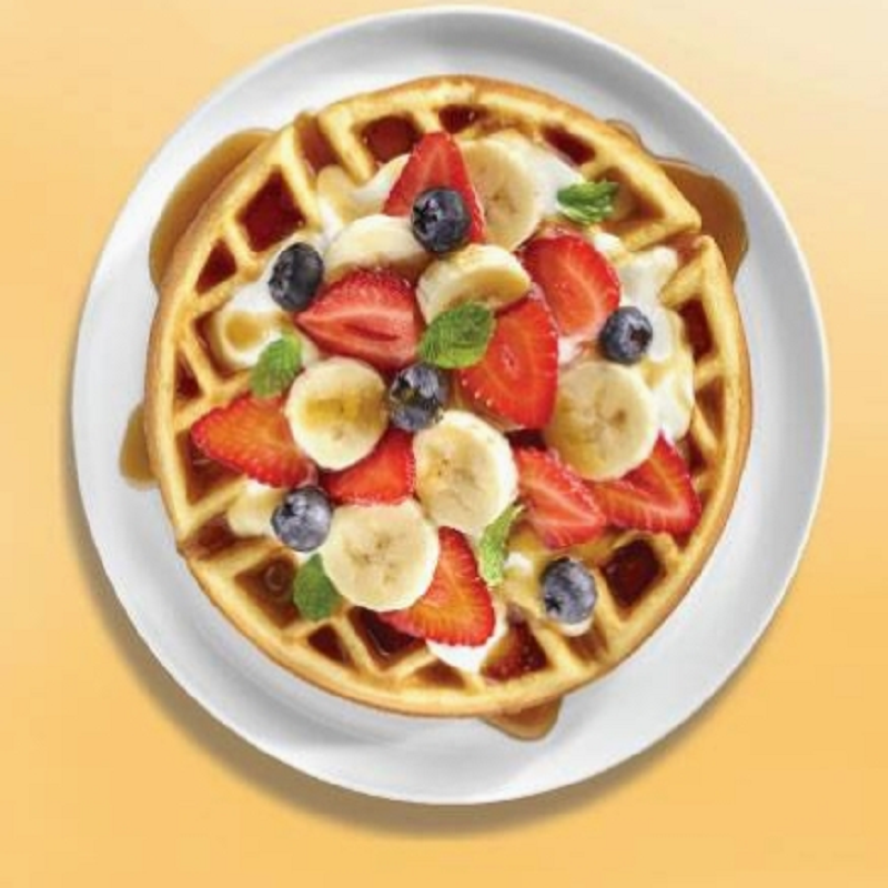 Waffle de Frutos Rojos